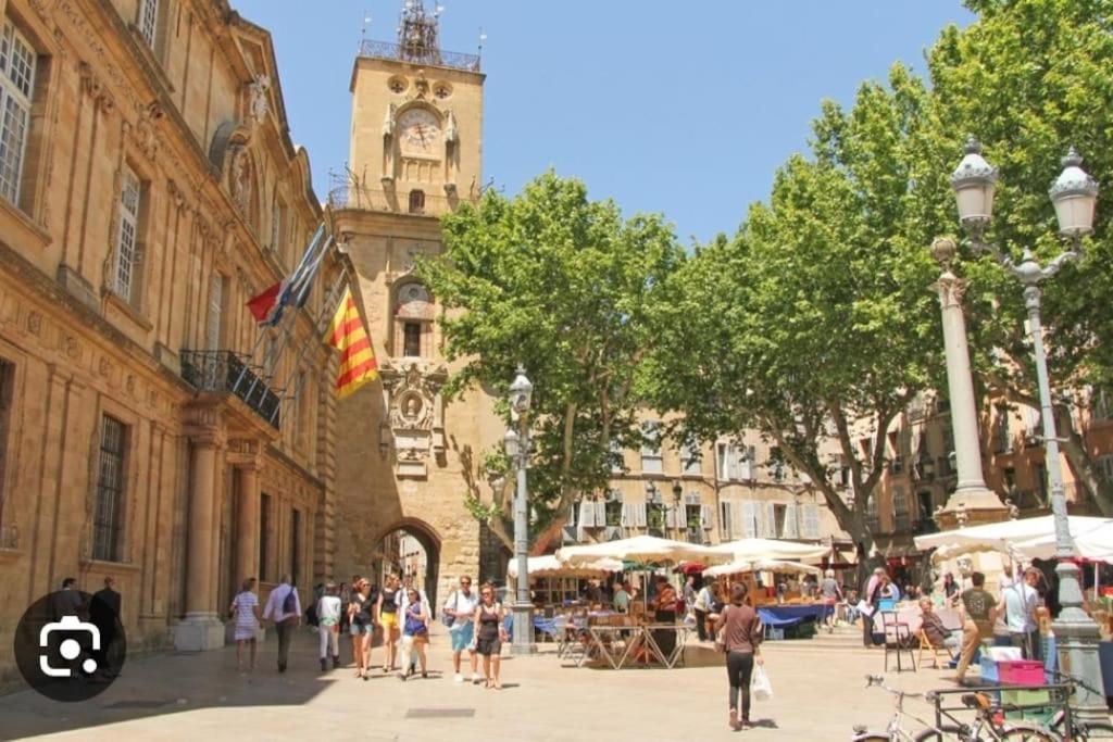Joli T2 Lumineux Avec Balcon Et Wifi - Proche Cv Aix-en-Provence Exterior foto